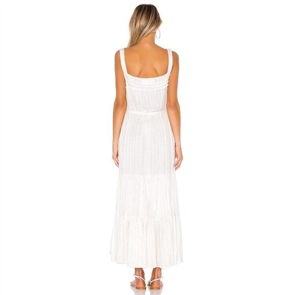 NWT Sundress Lucia Maxi Dress in Precieuse White - Picture 4 of 13